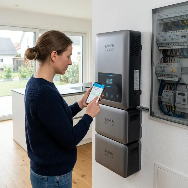 0 Einspeisung bei Anker SOLIX einstellen