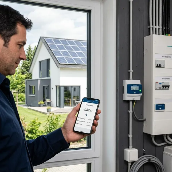 homematic einspeisung messen