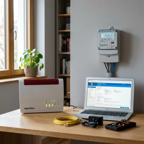 stromzähler auslesen fritzbox
