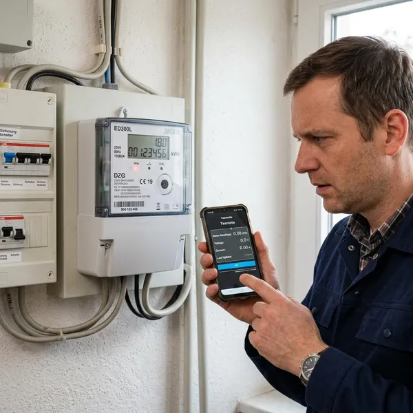 ED300L digital auslesen